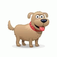 Animacion de perrito saltando